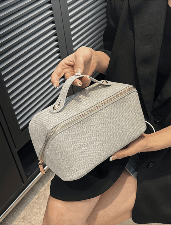 Cosmetiquera City Luxe Plateado Ref. 1673