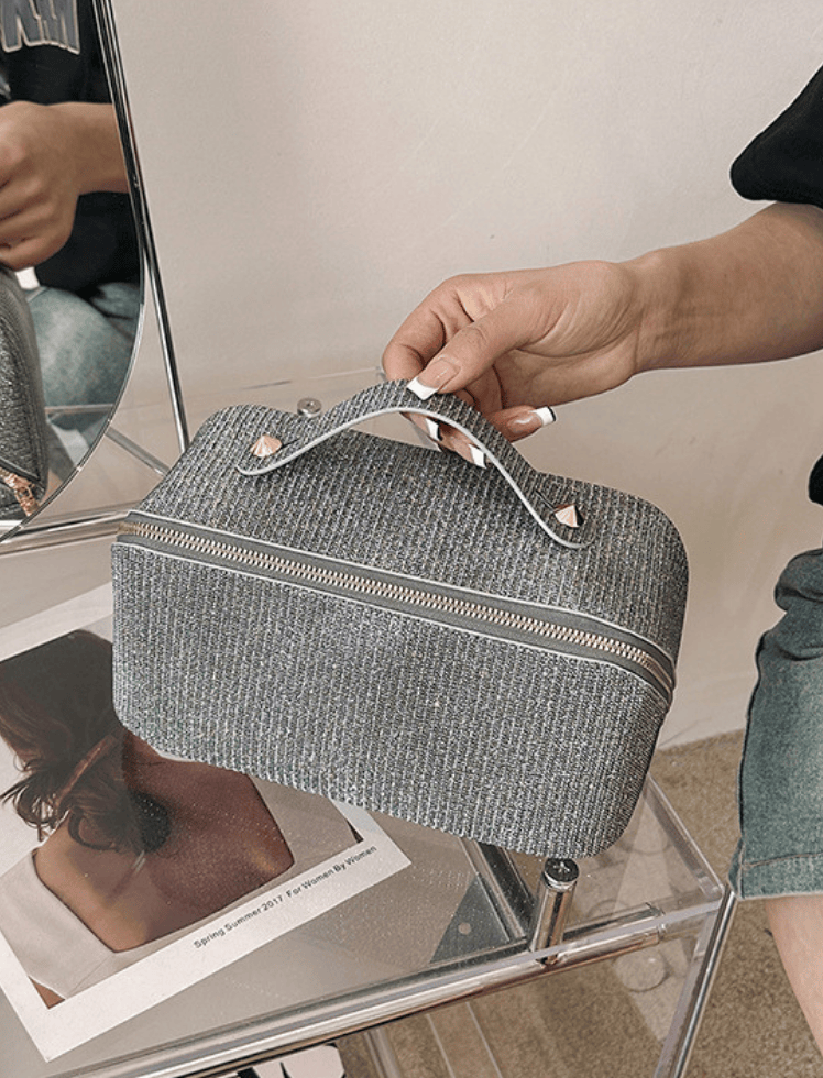 Cosmetiquera City Luxe Gris Ref. 1673