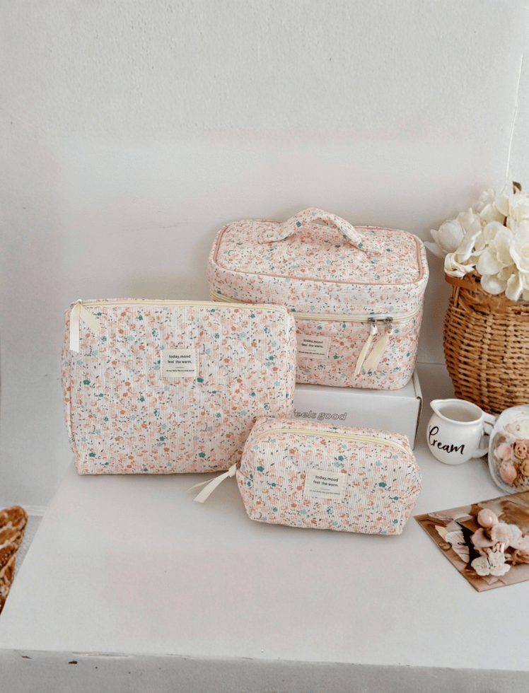 Cosmetiquera Garden Pack Rosa Ref. 1676