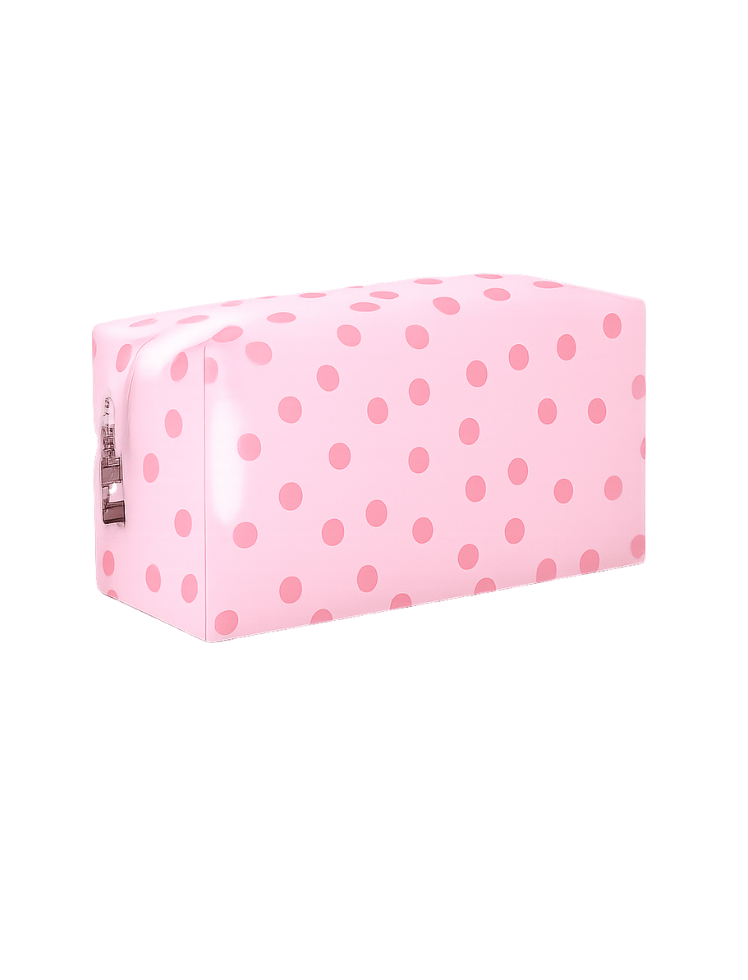 Cosmetiquera Chic Dots Rosa Ref. 1683