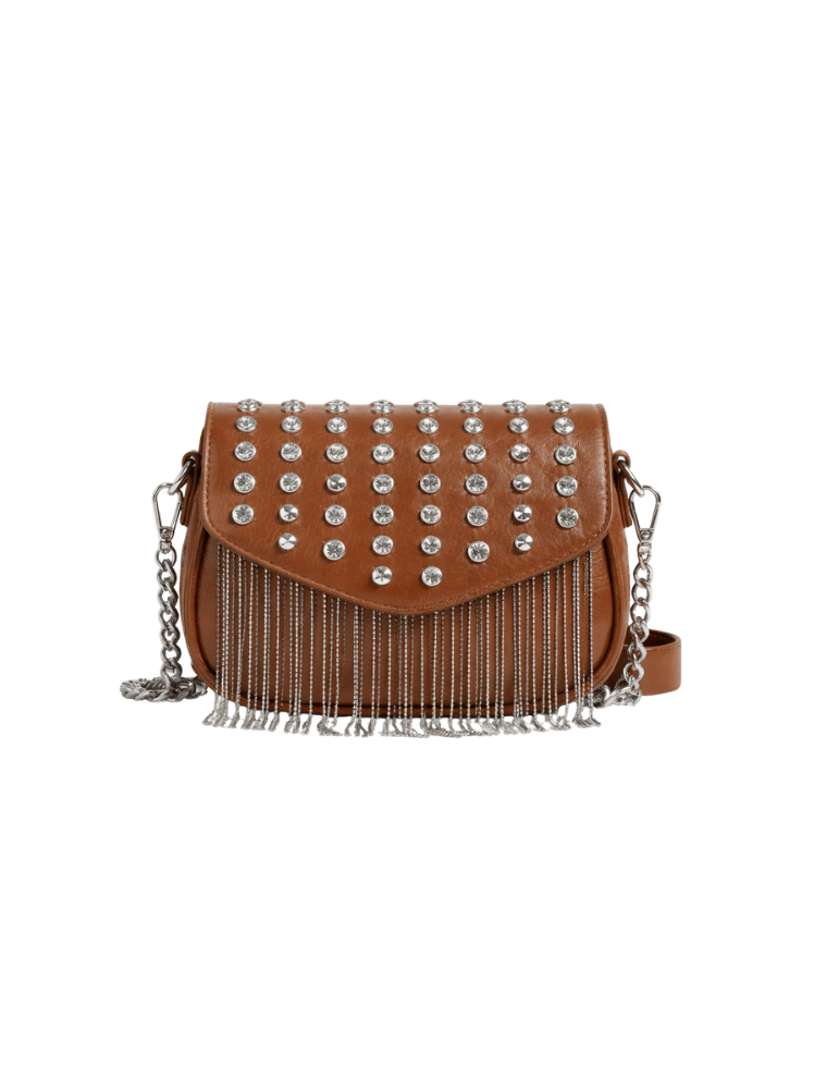 Bolso Stella Fringe Café Ref. 1690