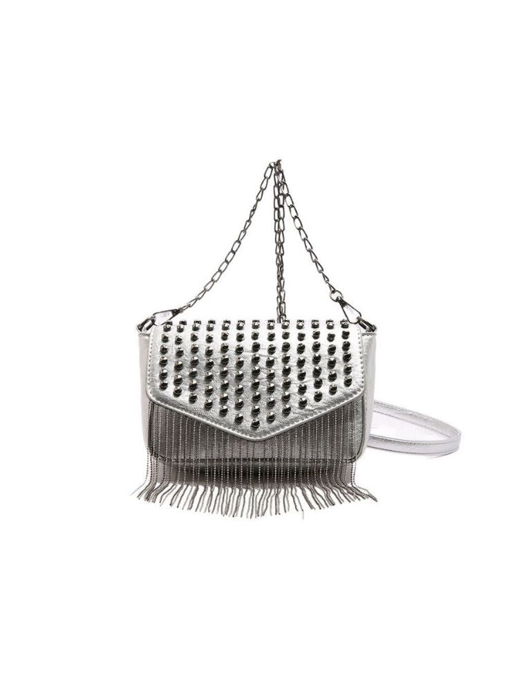Bolso Midnight Glam Plateado Ref. B1696