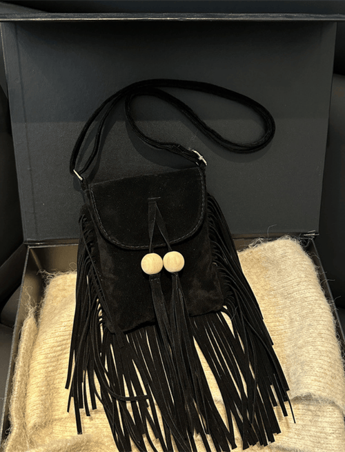Bolso Wild Fringe Negro Ref. 1720