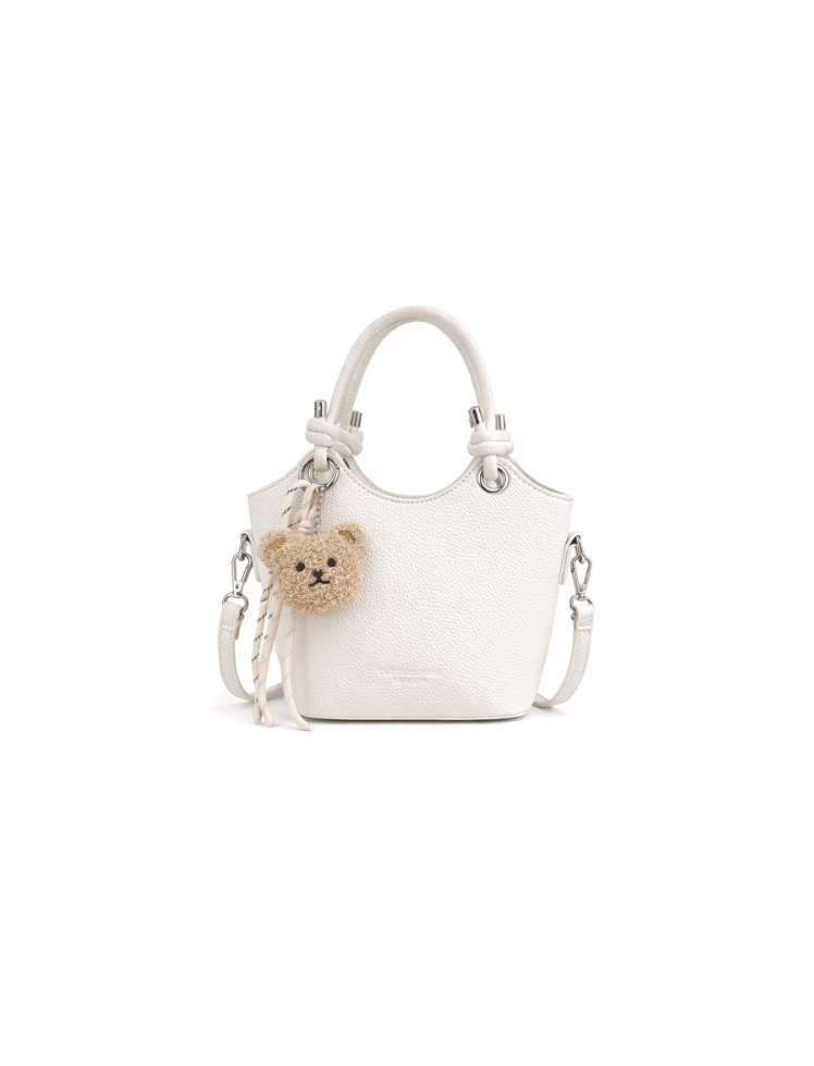 Bolso Teddy Knot Blanco Ref. 1726
