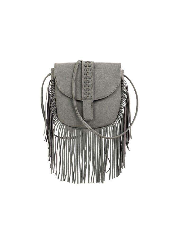 Bolso Midnight Fringe Gris Ref. B1761