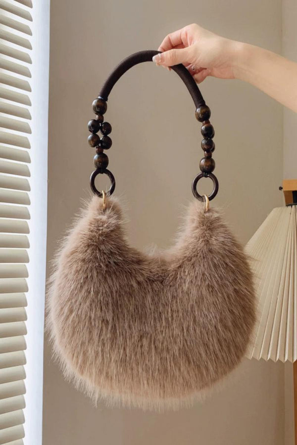 Bolso Fluffy Aura Khaki Ref. B1789