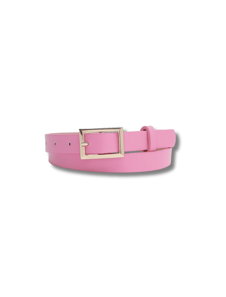 Correa Lisa Rosado Ref. Belt-48