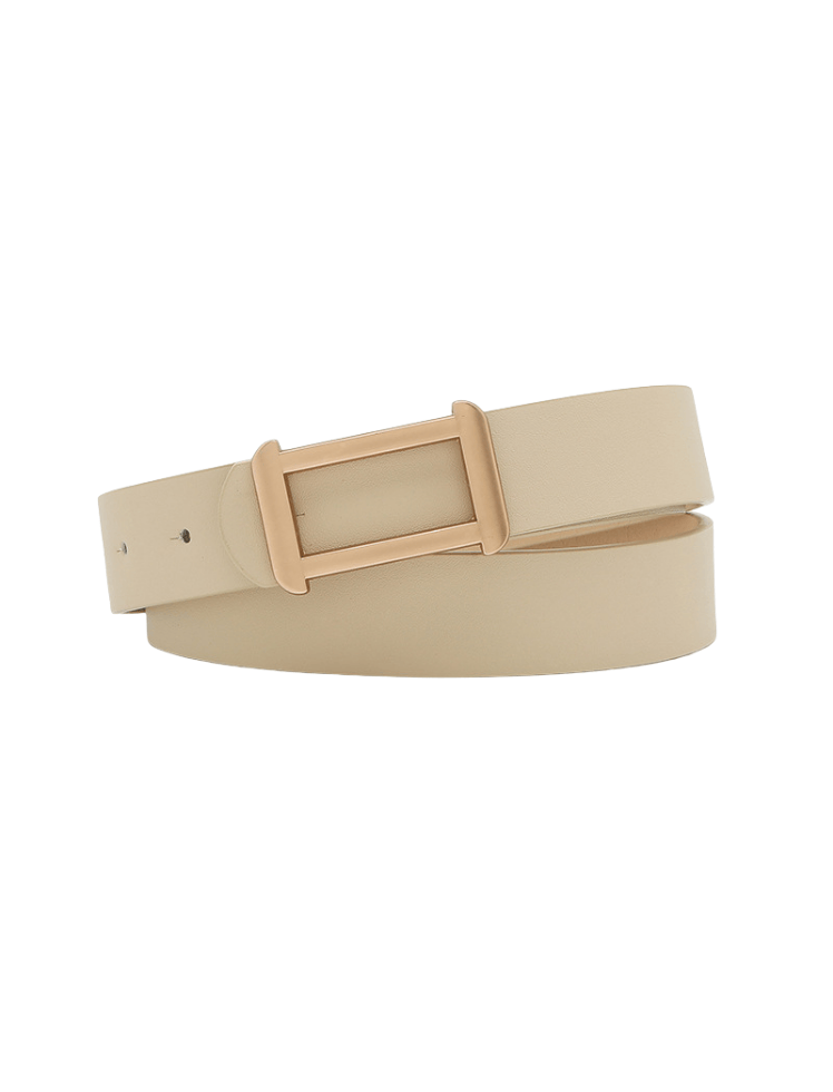 Correa Minimal Square Beige Ref. Belt-51
