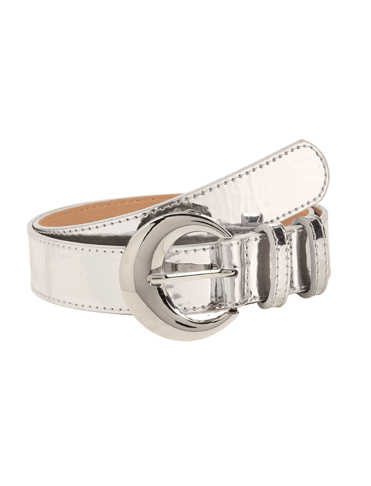 Correa Galaxy Shine Plateada Ref. BELT-71