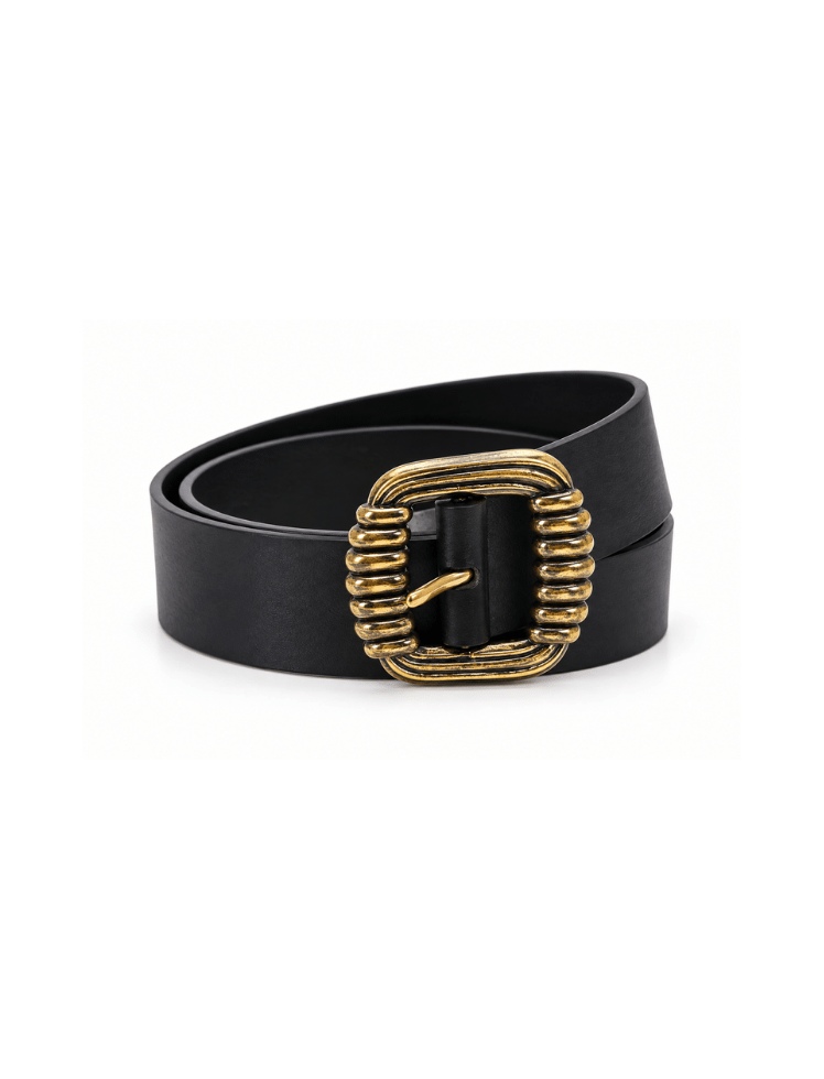 Correa Golden Coil Negro Ref. BELT203