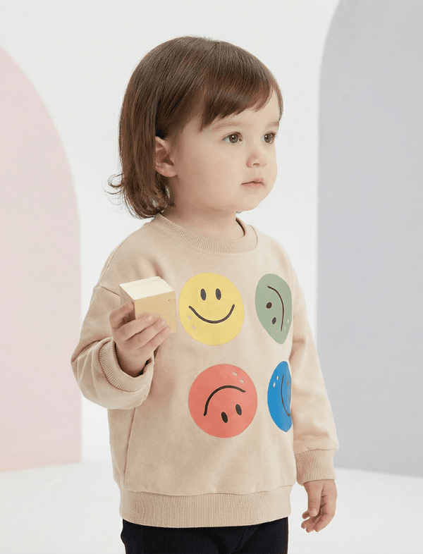 Buzo Caras Felices Beige Ref. BU07