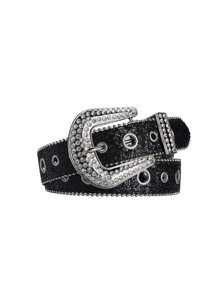 Correa Shine Luxe Negra Ref. Belt-38