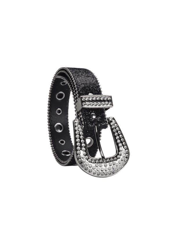 Correa Shine Luxe Negra Ref. Belt-38