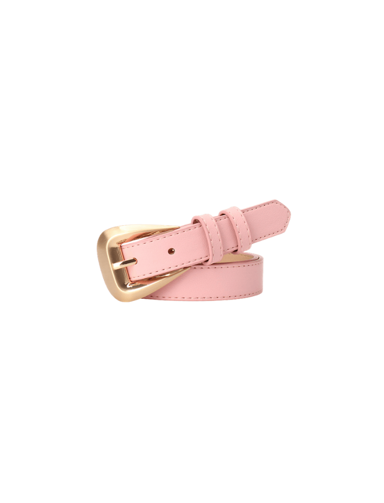 Correa Modern Gold Accent Rosado Ref. BELT-62