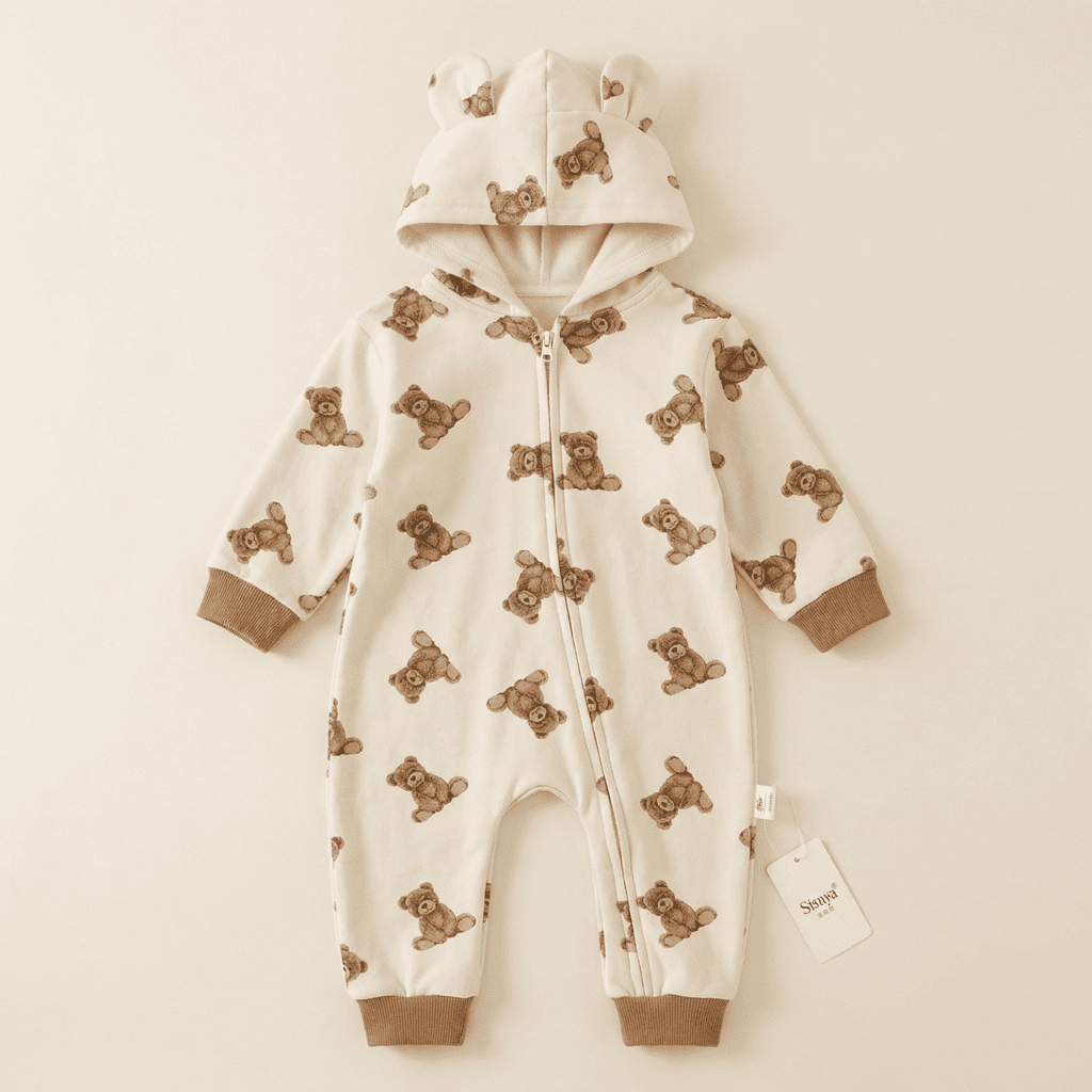 Enterizo Cuddle Bears Beige Ref. D23301