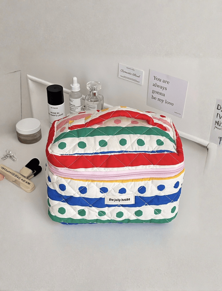 Cosmetiquera Jolly Vibes Multicolor Grande Ref. C046