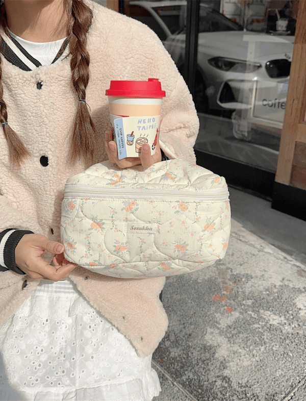 Cosmetiquera Floral Dream Beige Ref. C054