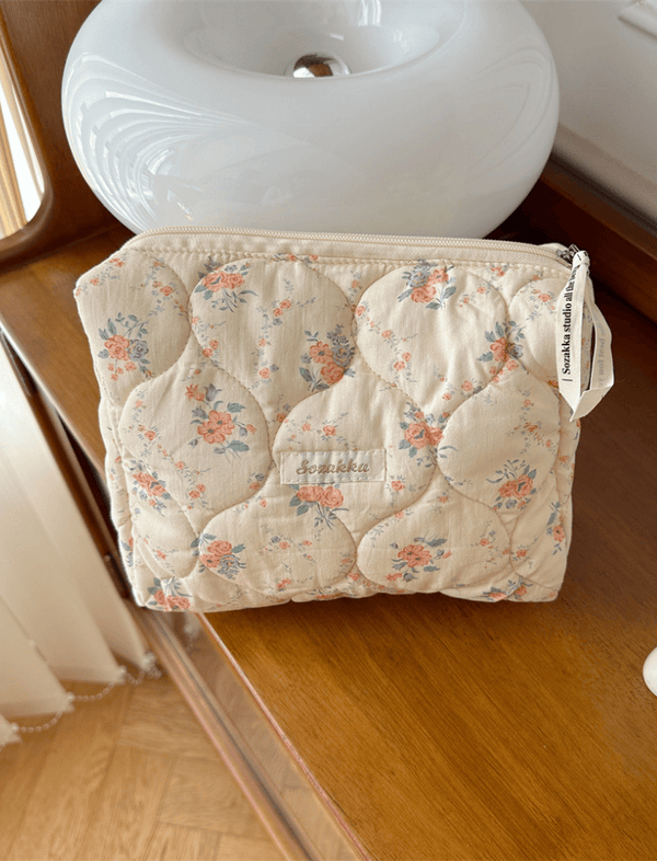 Cosmetiquera Neceser Bloom Beige Ref. C058