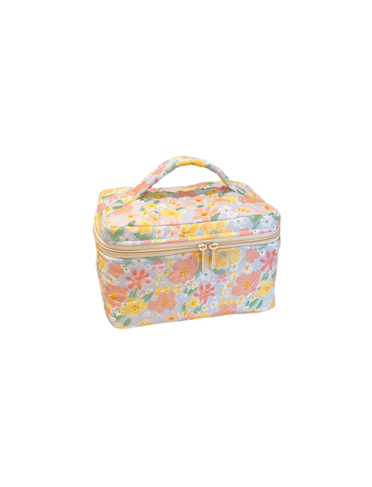 Cosmetiquera Soft Bloom Azul Ref. C081