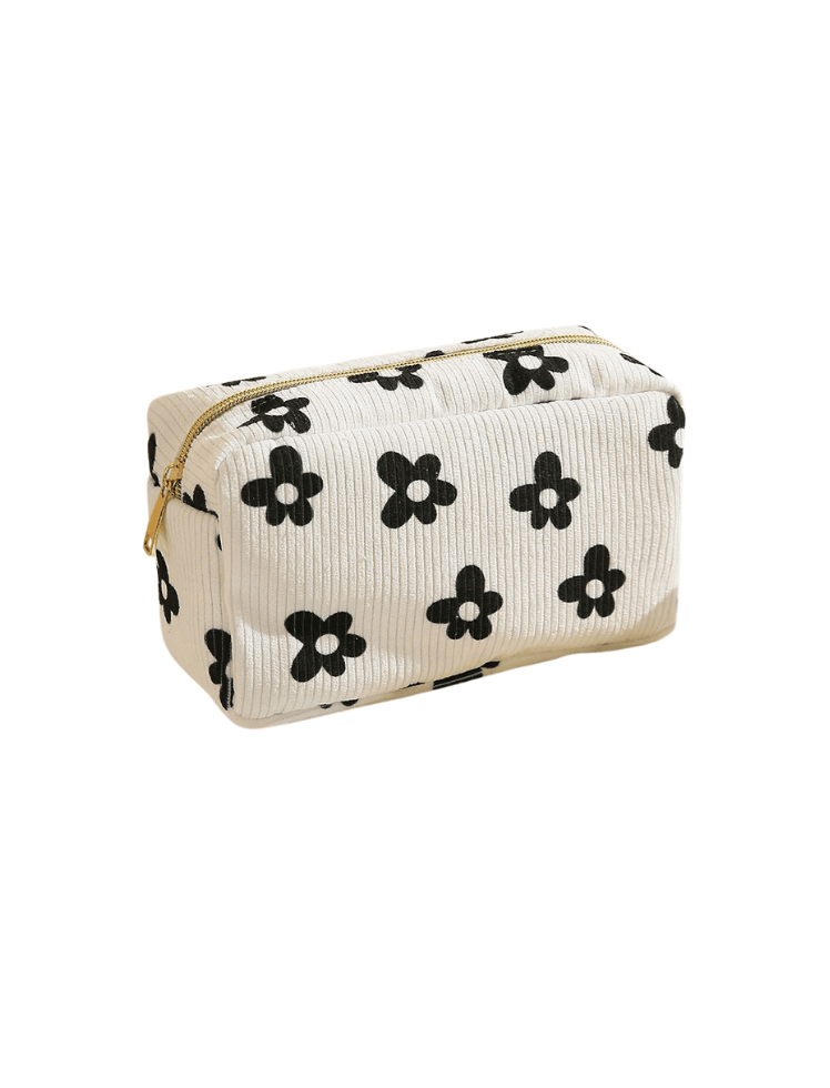 Cosmetiquera Neceser Petal Grid Blanca Ref. C083