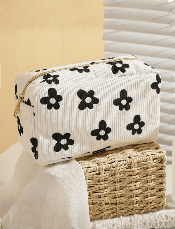 Cosmetiquera Neceser Petal Grid Blanca Ref. C083