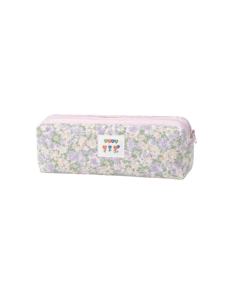 Cosmetiquera Floral Whim Morado Ref. C087