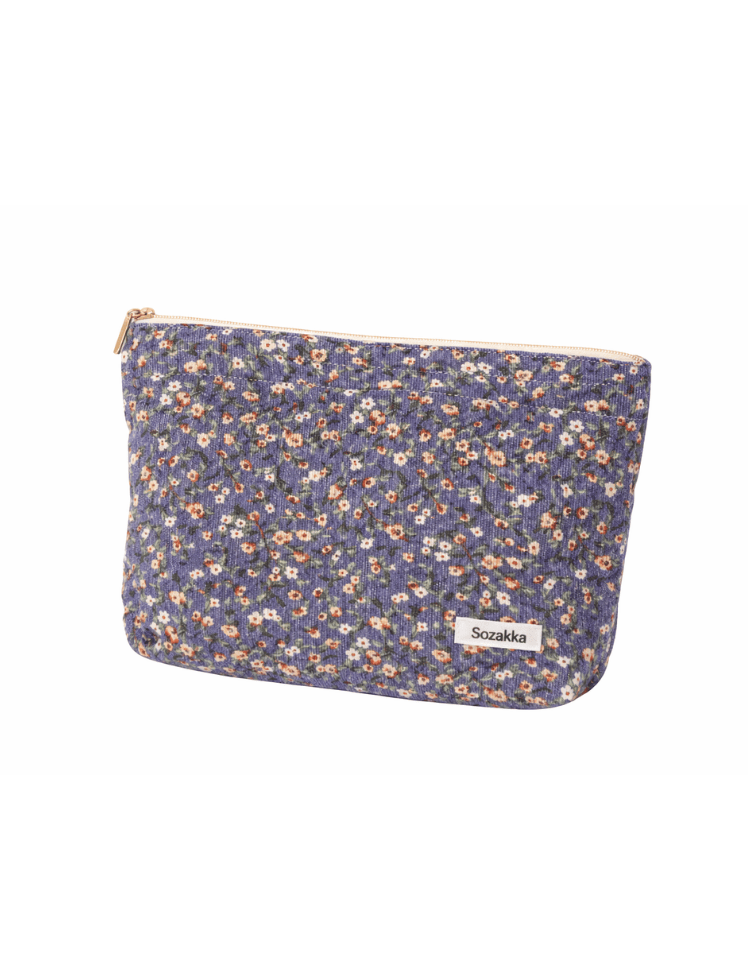 Cosmetiquera Daily Bloom Case Negra Ref. C090
