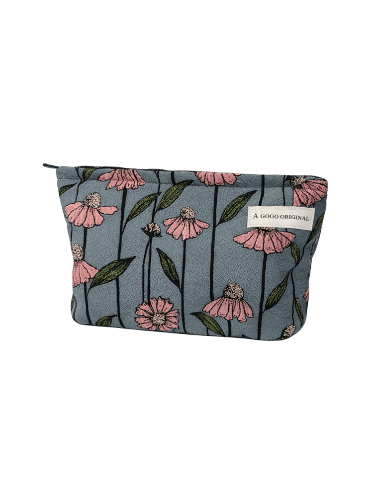 Cosmetiquera Bloom Case Azul Oscuro Ref. C098