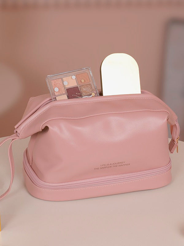 Cosmetiquera Rosado Ref. C100