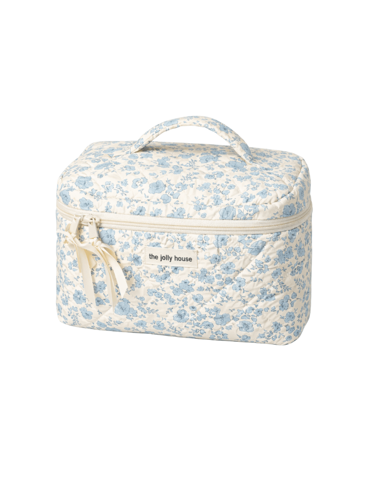 Cosmetiquera Vanity Bloom Azul Ref. C107