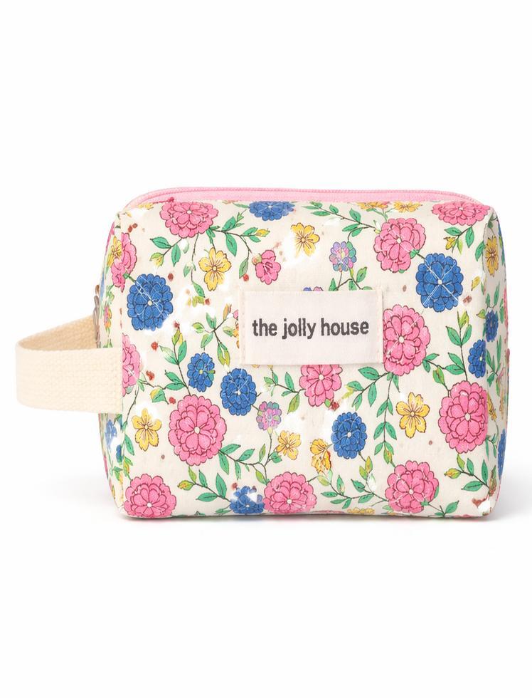 Cosmetiquera Floral Whisper Rosado Ref. C115