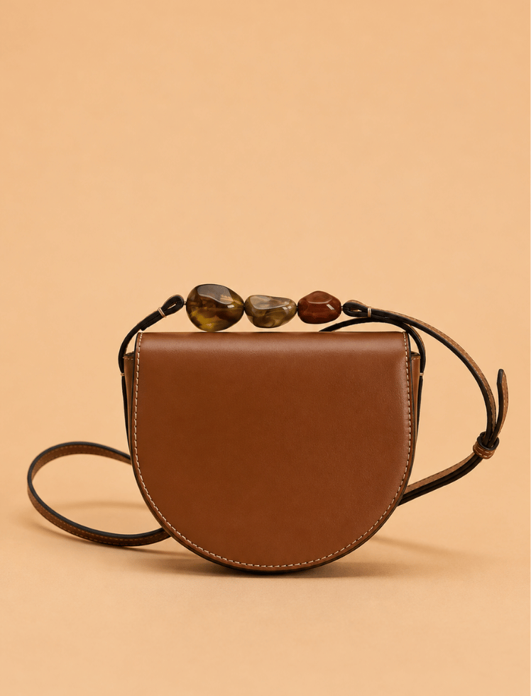 Bolso Stone Charm Café Ref. C126