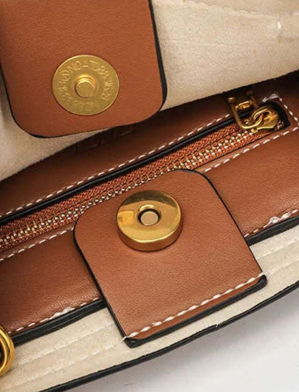 Bolso Chic Elegance Café Ref. C135