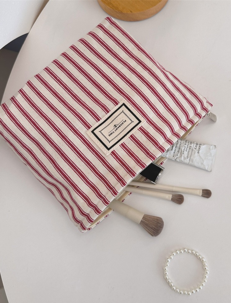 Cosmetiquera Rayas Rojol Ref. B1459