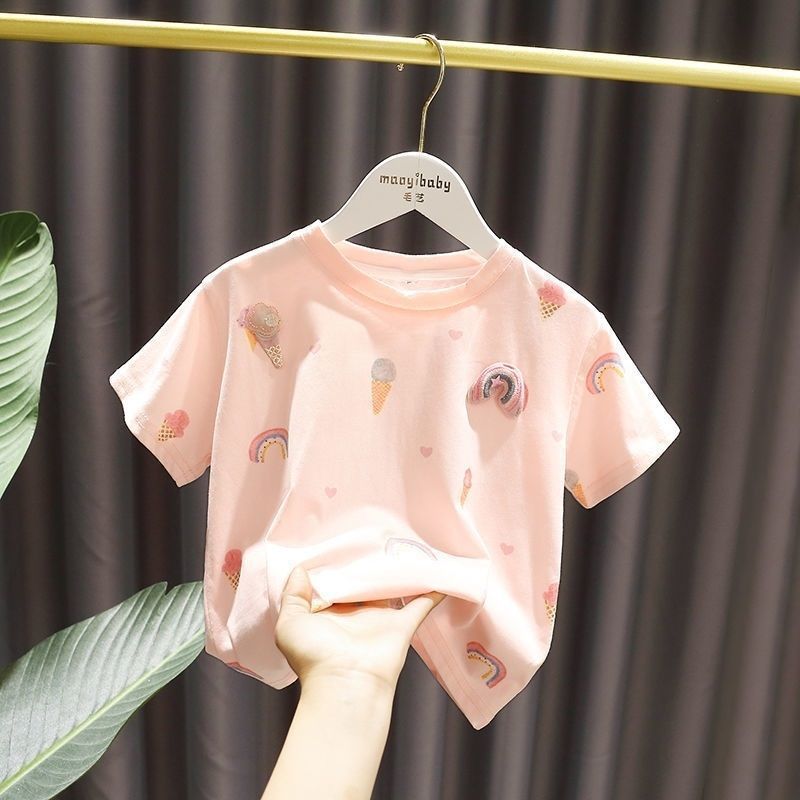 CAMISETA HELADOS DURAZNO