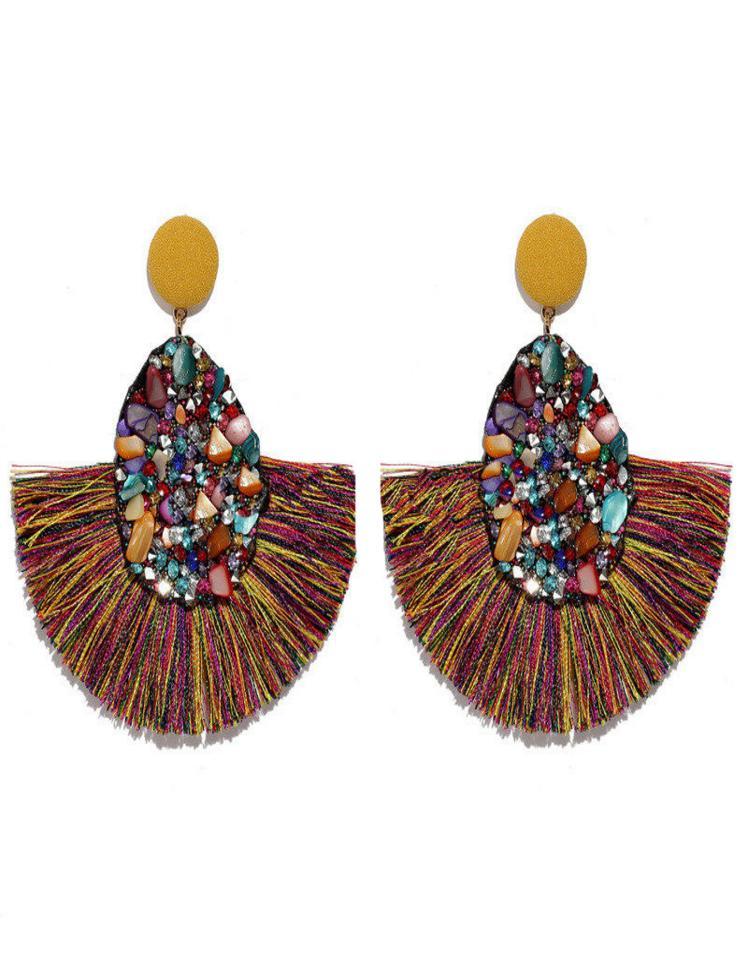 Aretes Vibrant Blossom Multicolor Ref. E111