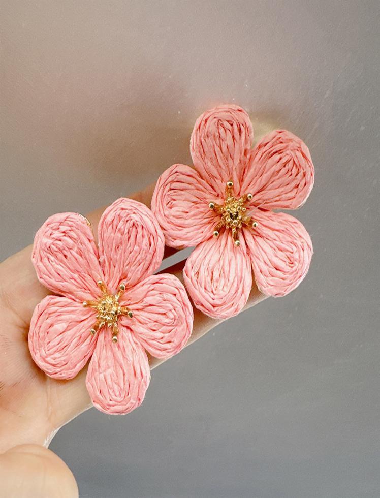 Aretes Natural Serenity Rosado Ref. E22