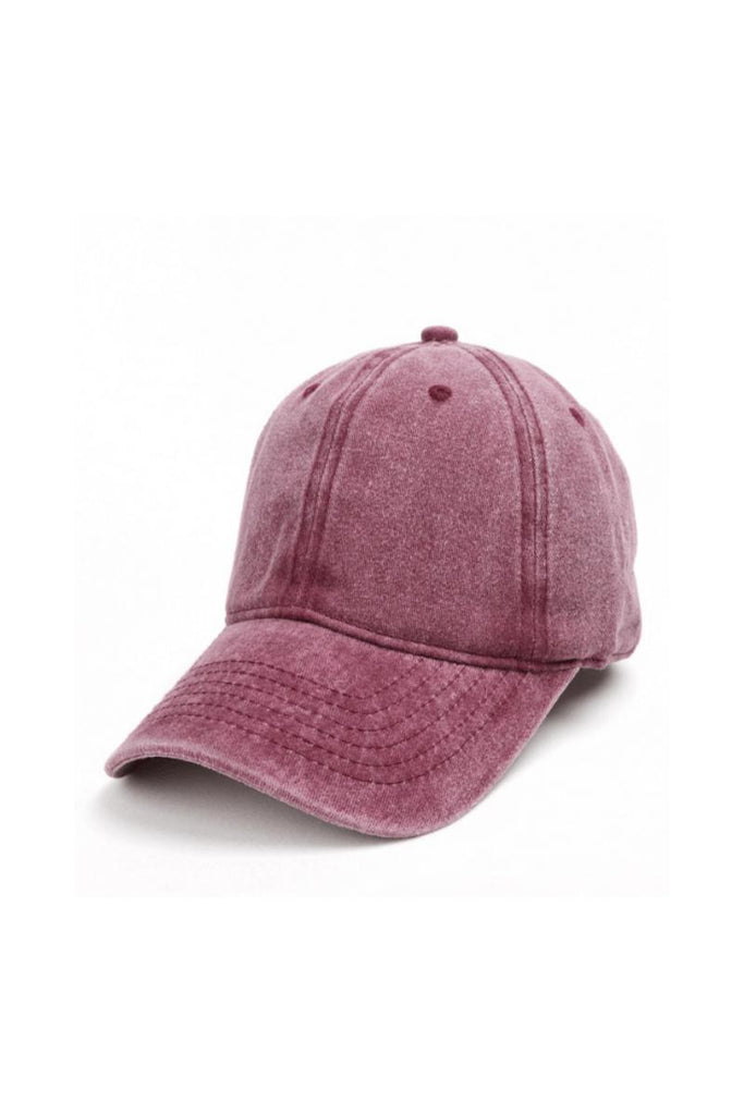 Gorra Mystic Velvet Vino tinto Ref. H1