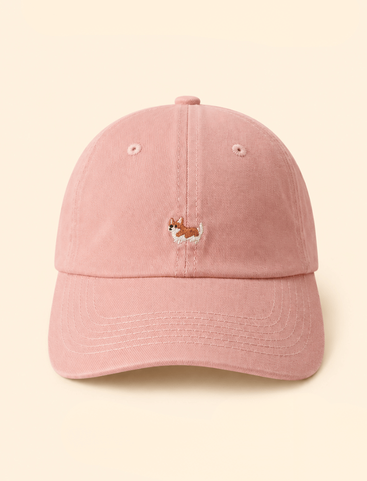Gorra Playful Pup Rosado Ref. HAT-14