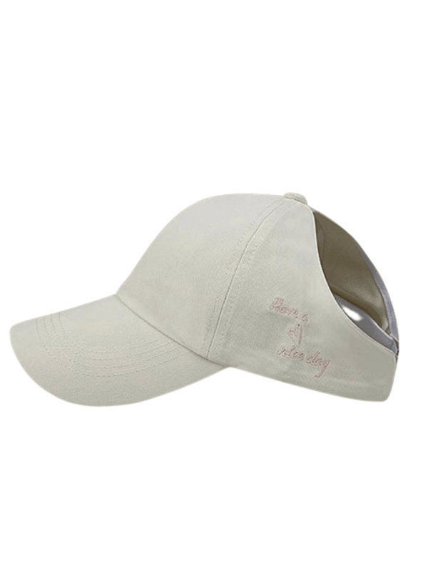 Gorra Heart-Embroidered Blanca Ref. HAT-27