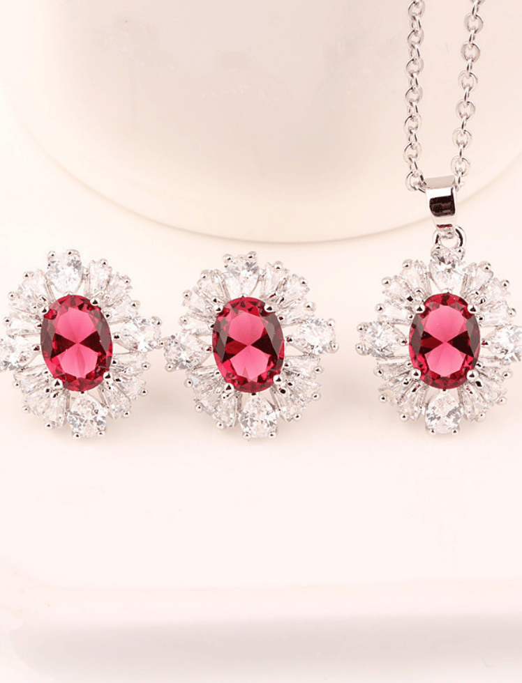 Set Imperial Ruby Rojo Ref. J-133