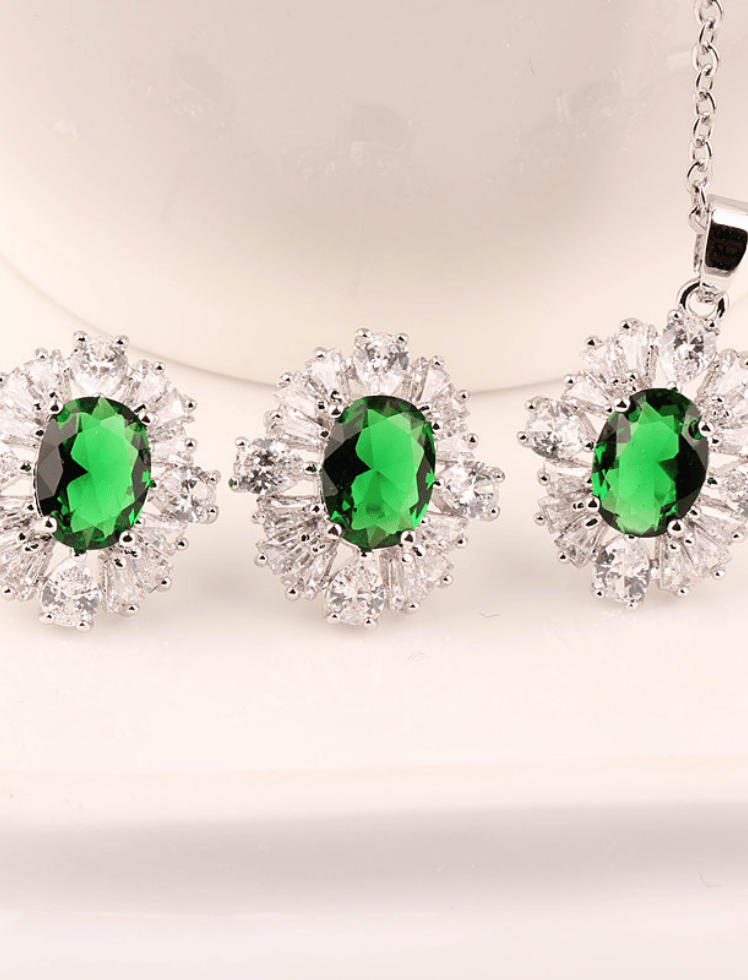 Set Esmeralda Imperial Verde Ref. J-133