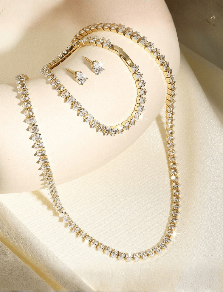 Conjunto Royal Gala Dorado Ref. J2