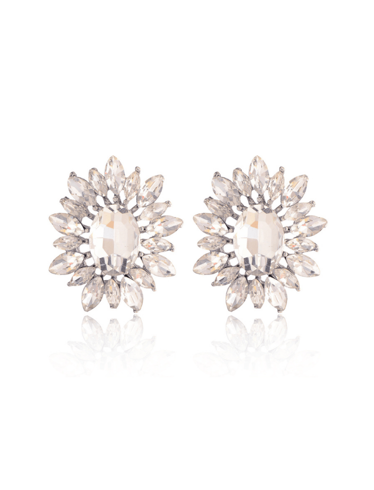 Aretes Radiant Bloom Earrings Silver Ref. J33