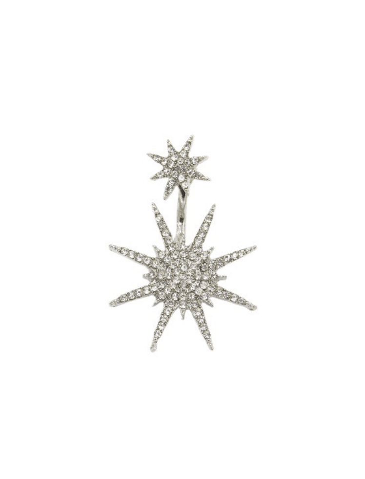 Aretes Celestial Radiance Silver Ref. J39