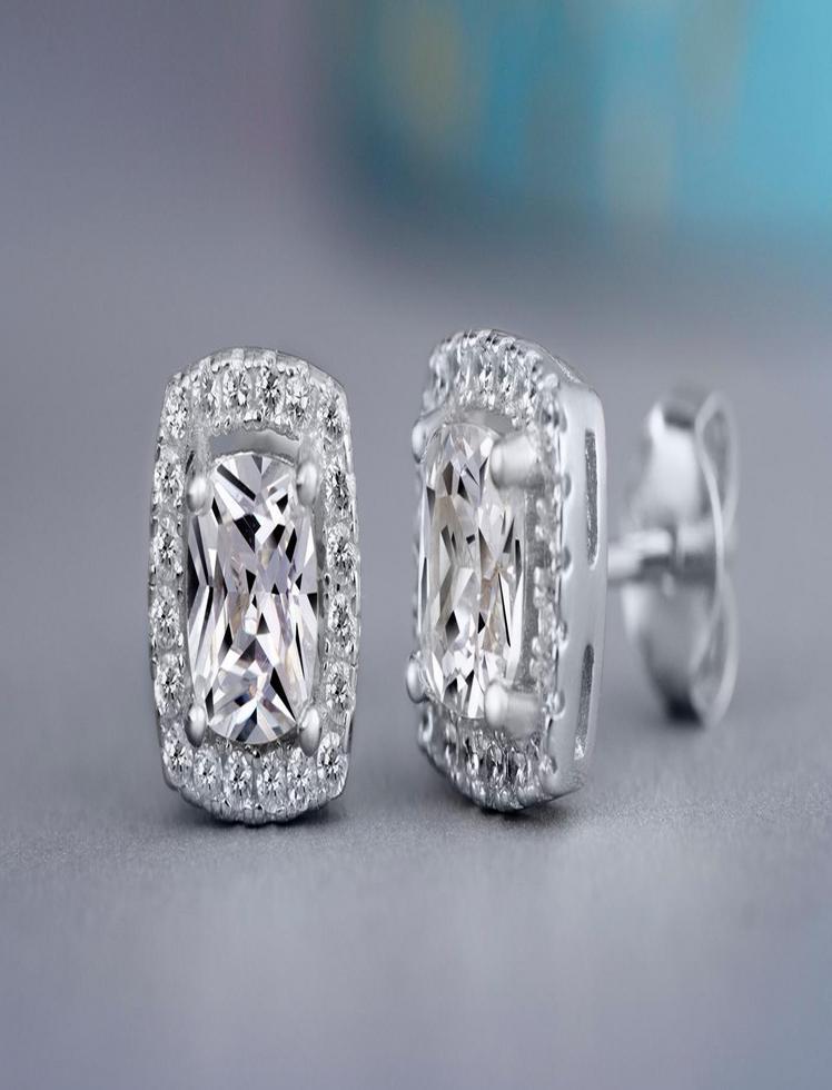 Aretes Radiant Glimmer Plateado Ref. J72