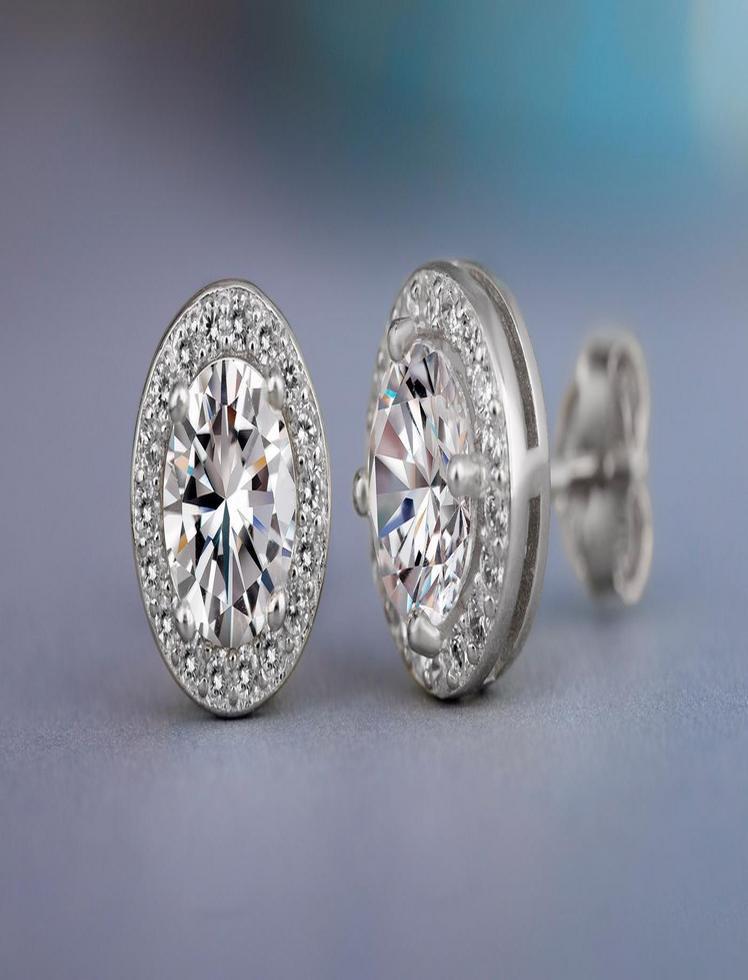 Aretes Radiant Whisper Plateado Ref. J73
