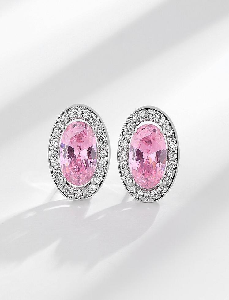 Aretes Aurora Sparkle Rosado Ref. J75