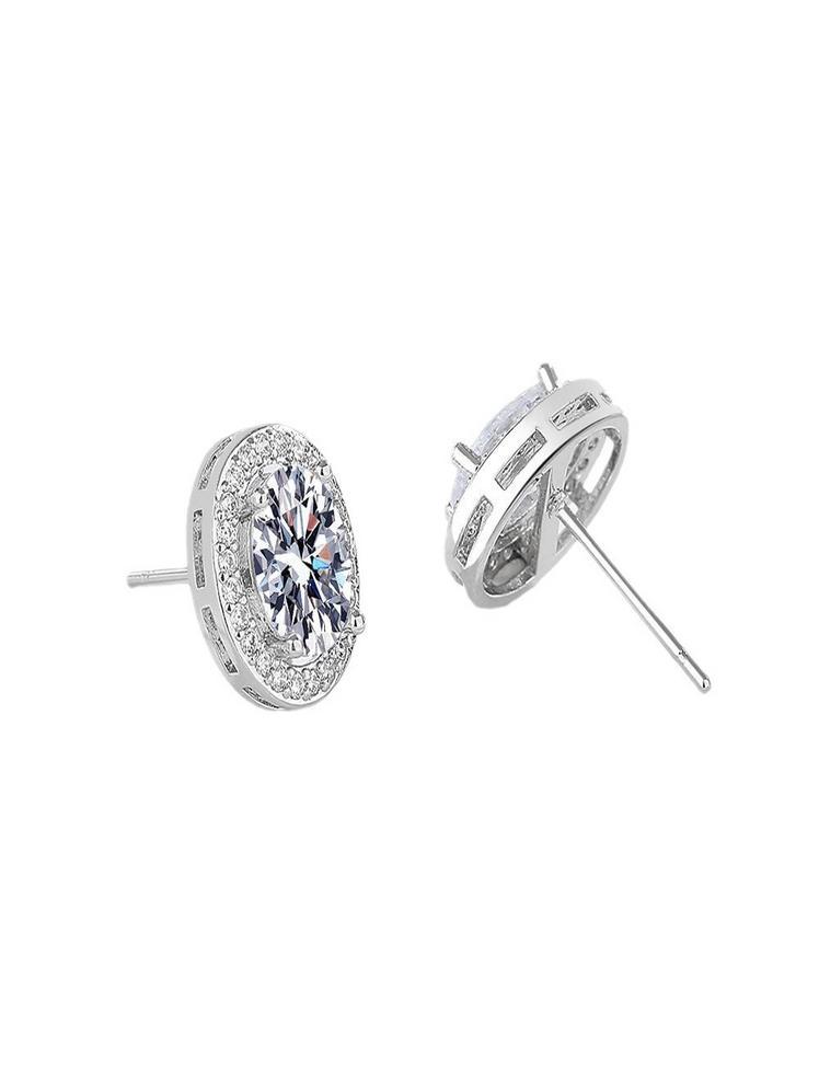 Aretes Aurora Sparkle Plateado Ref. J75
