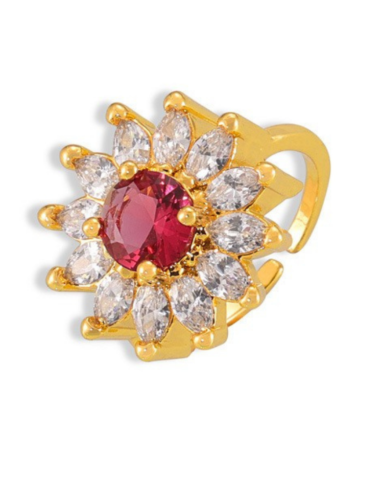 Anillo Emerald Sun Rojo Ref. J79